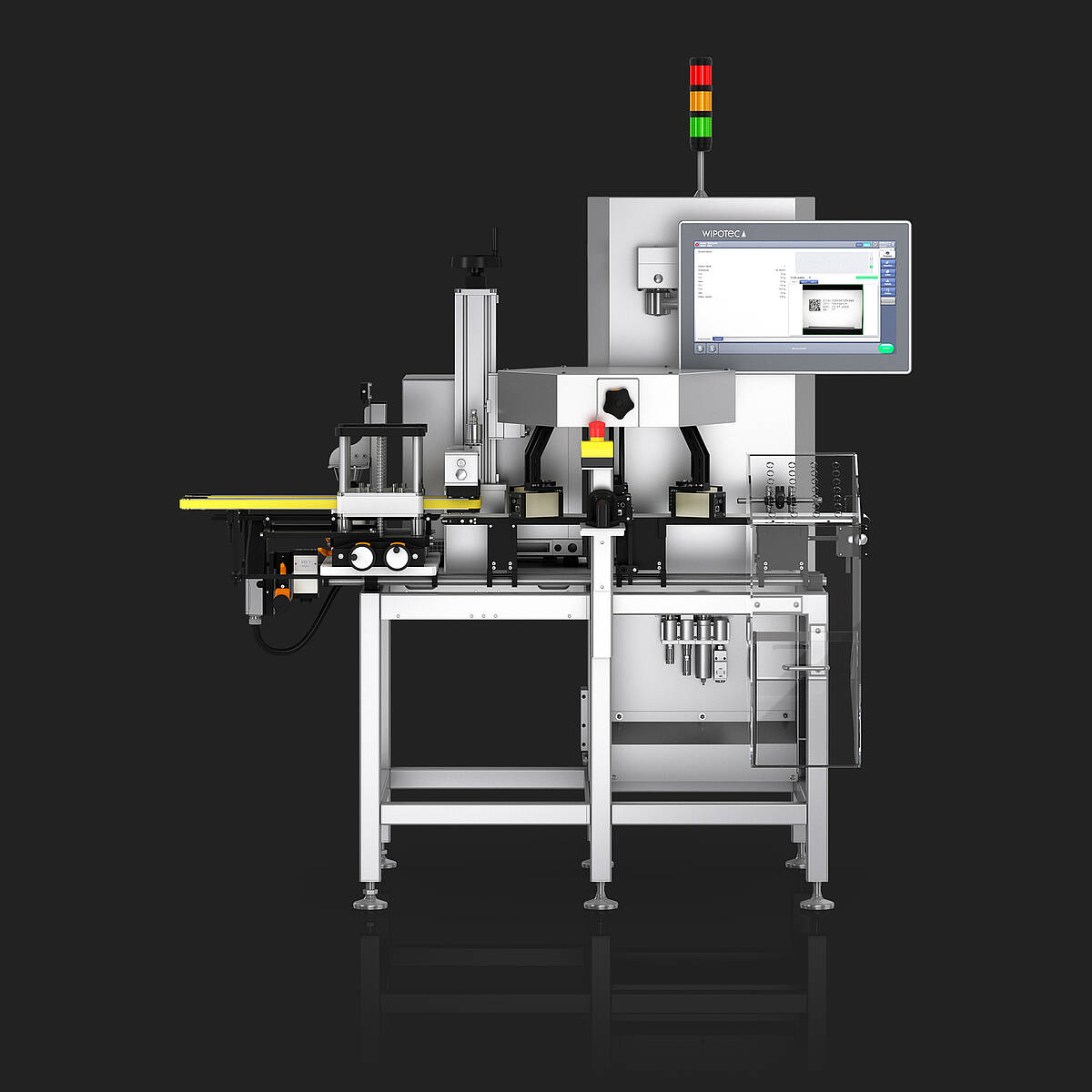 Serialization Pharma TQS-SP-Bottle front view