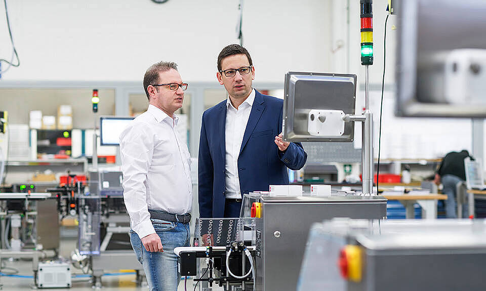 Détecteurs de métaux industriels en action