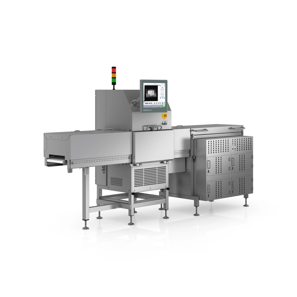 Checkweighing, X-ray and vision inspection SC-W-V left view