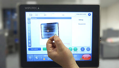 X-ray inspection of coffee stick packs in boxes