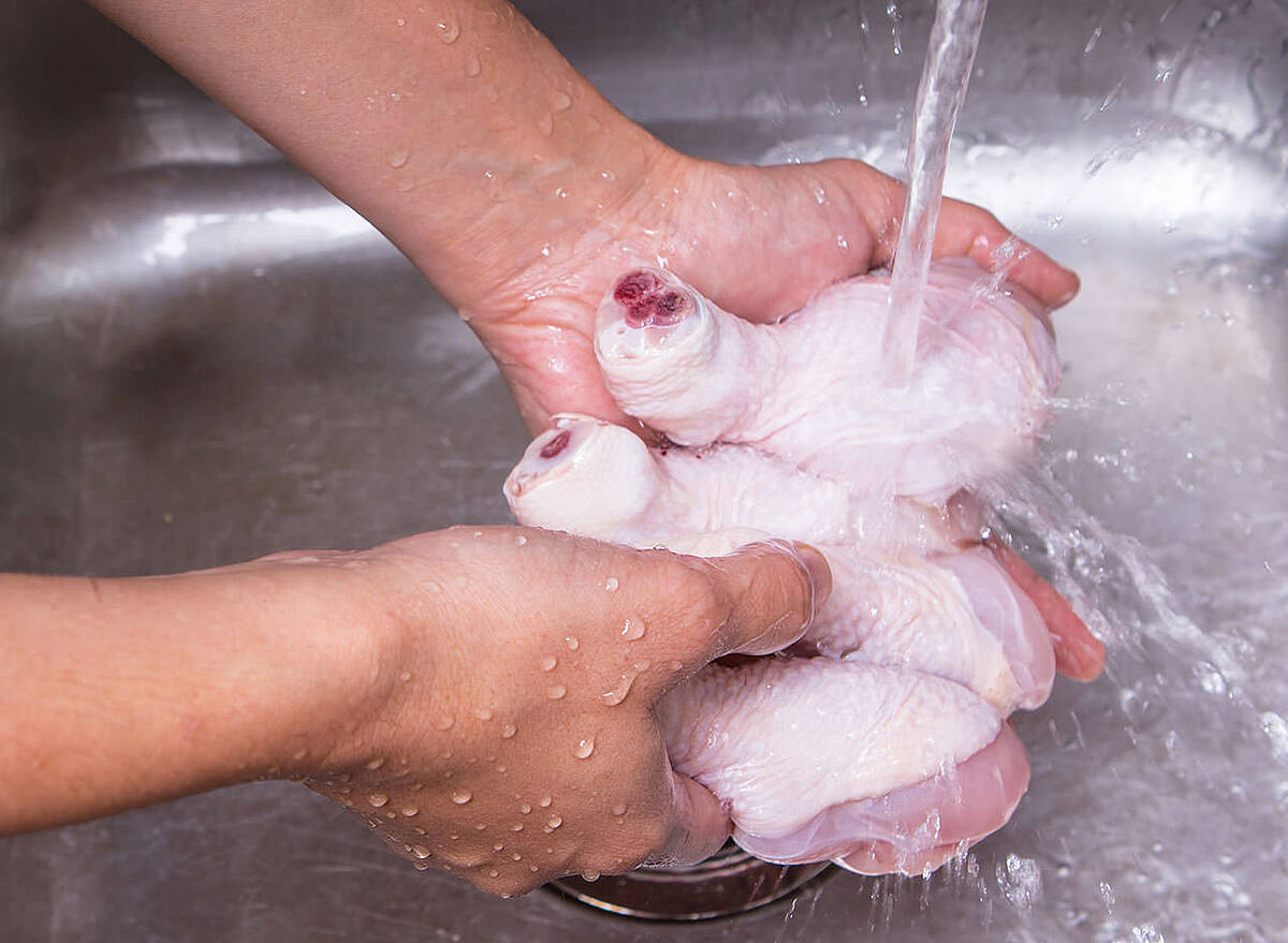 Strict compliance with hygiene regulations is crucial when dealing with raw poultry
