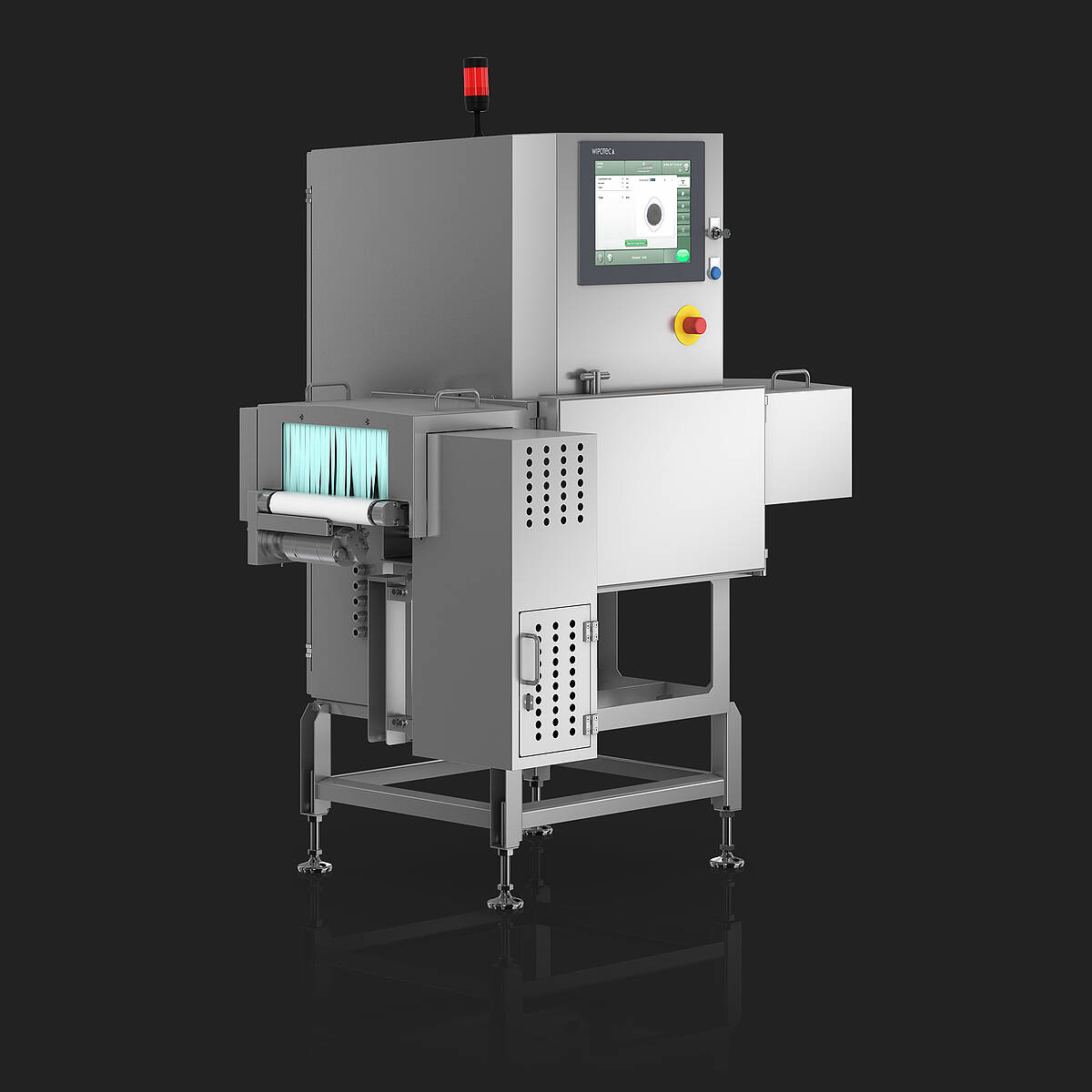 X-ray inspection SC-E 3000 left view