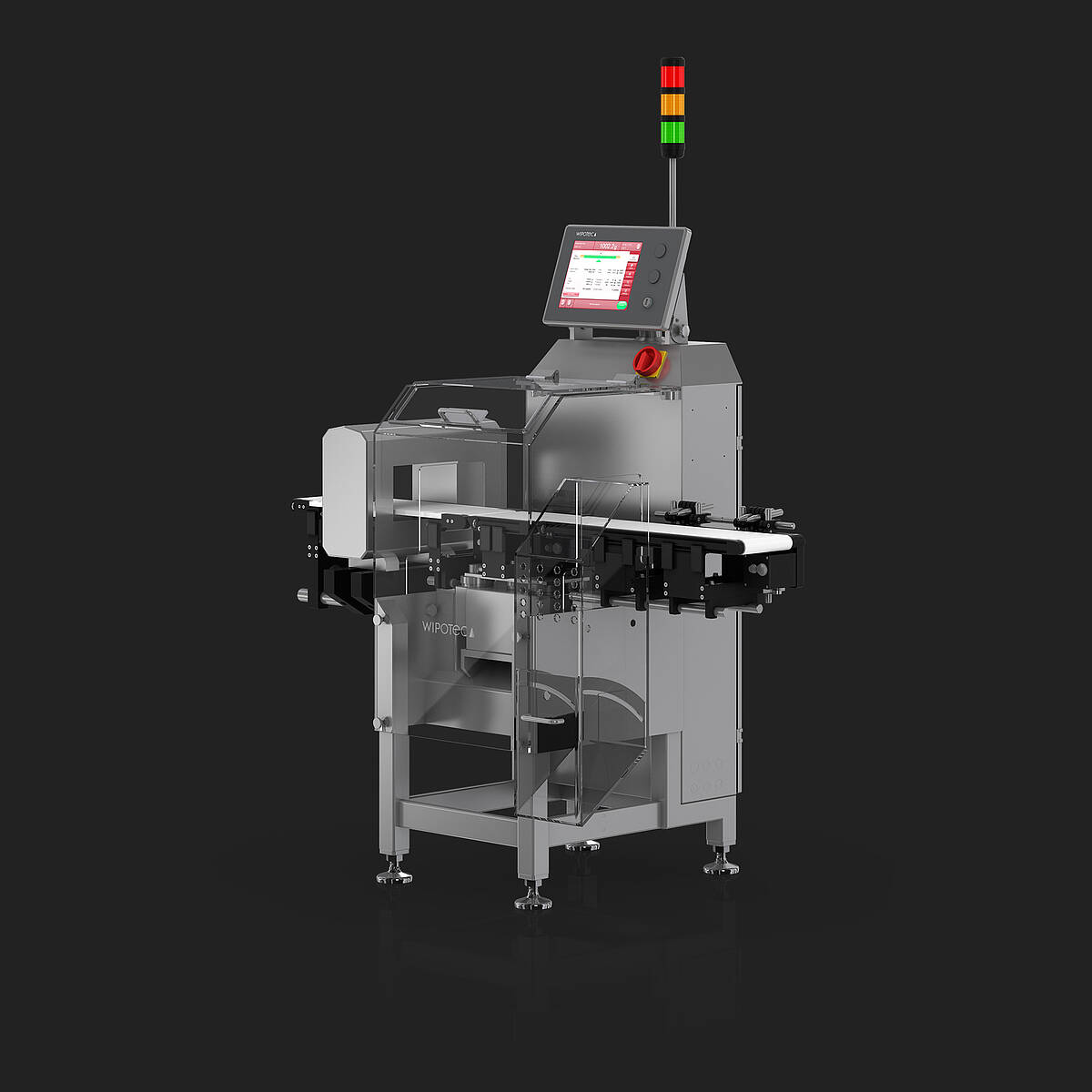 Checkweigher and metal detector HC-M-MDi right view