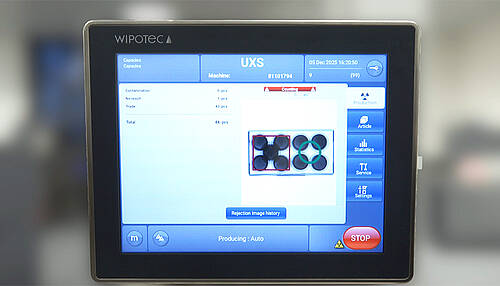 Precise X-ray verification for capsule packaging