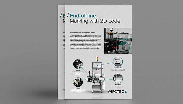 End-of-line Marking with 2D code