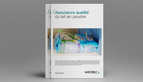 Rapport d'application : Assurance qualité du lait en poudre