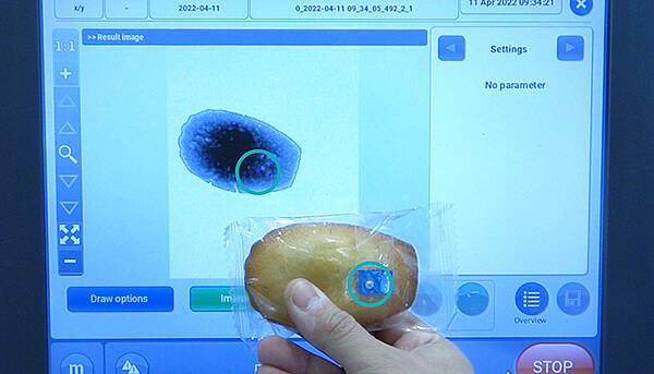Product Inspection of Madeleines
