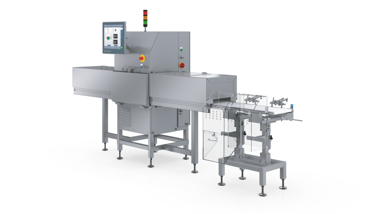 X-ray inspection system with vision inspection