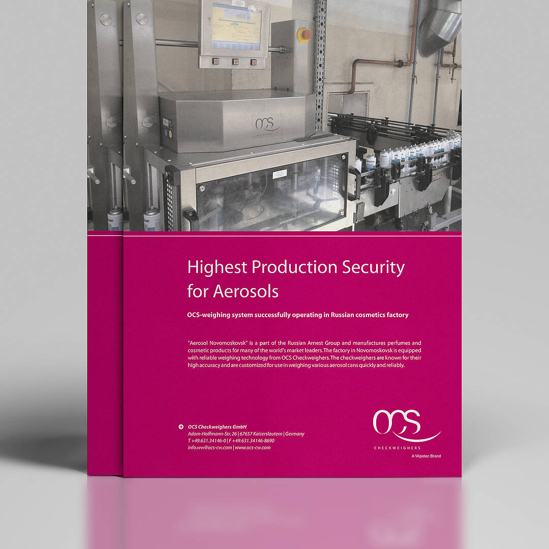 Highest Production Security for Aerosols