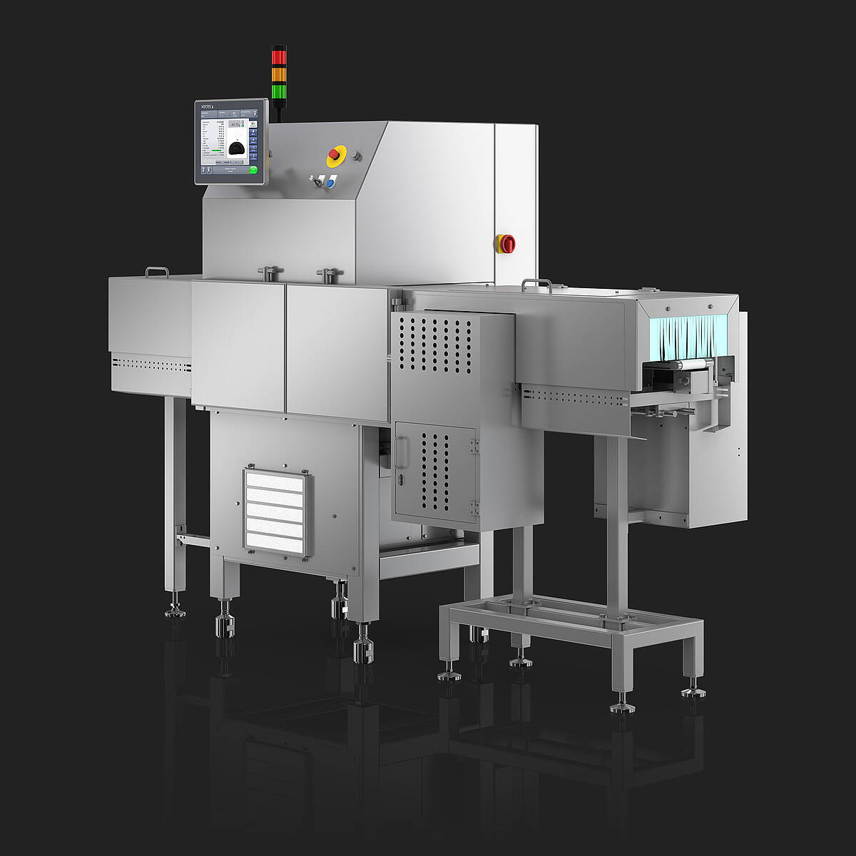 X-ray inspection and checkweigher in one unit: SC-W right view