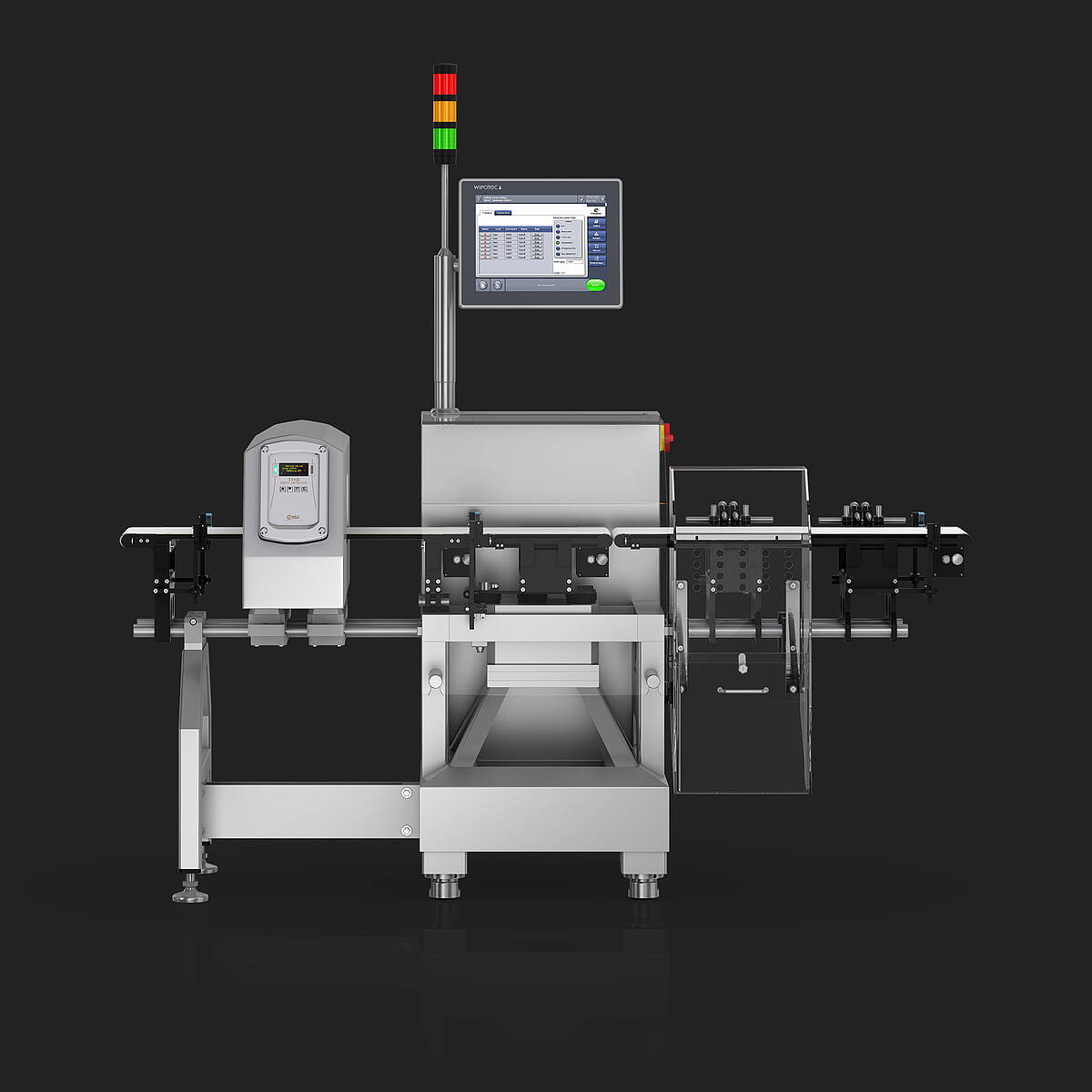 Checkweigher and metal detector HC-A-MDi front view