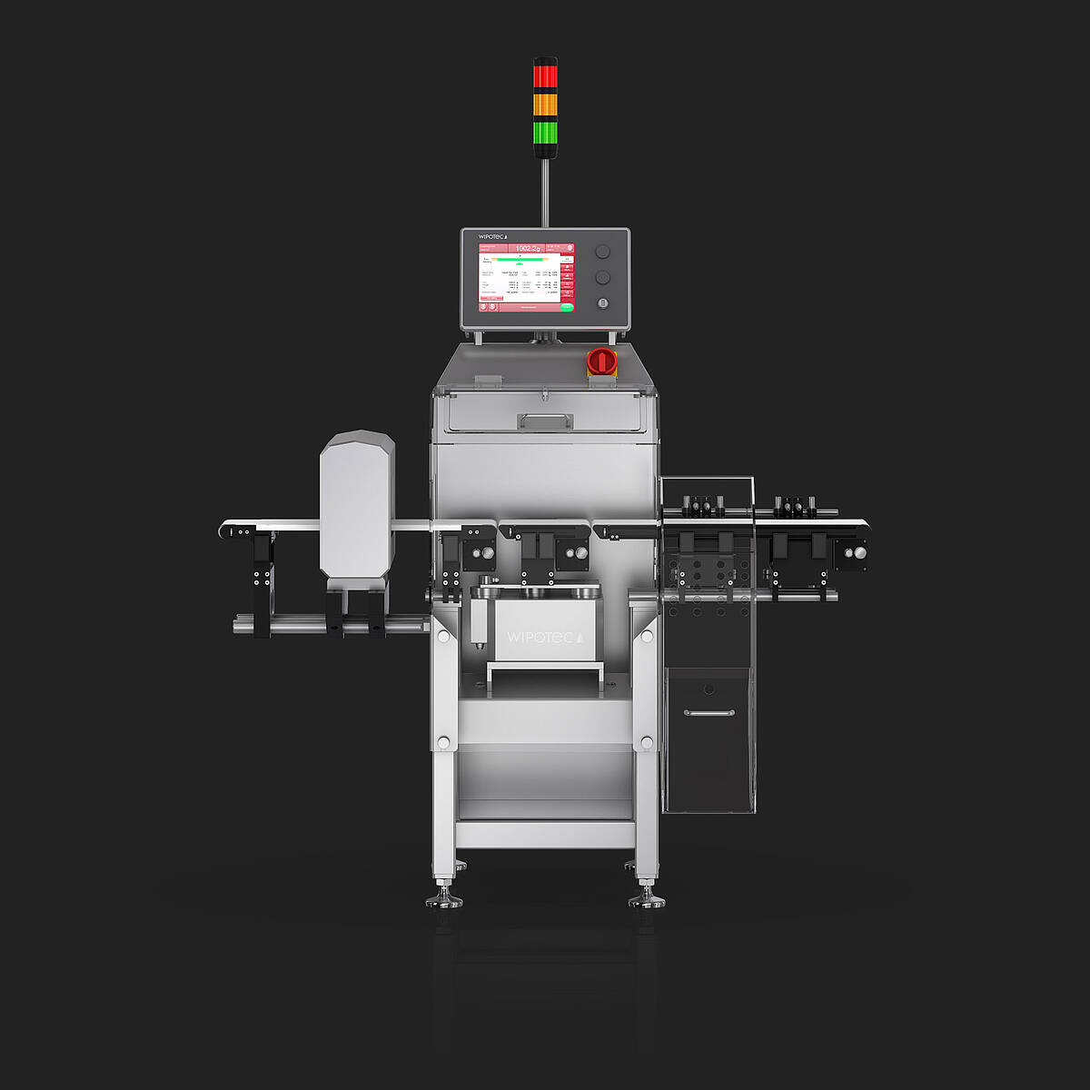 Checkweigher and metal detector HC-M-MDi front view