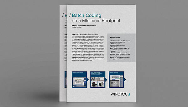 [Bitte in "Nederlands" übersetzen:] Batch Coding on a Minimum Footprint