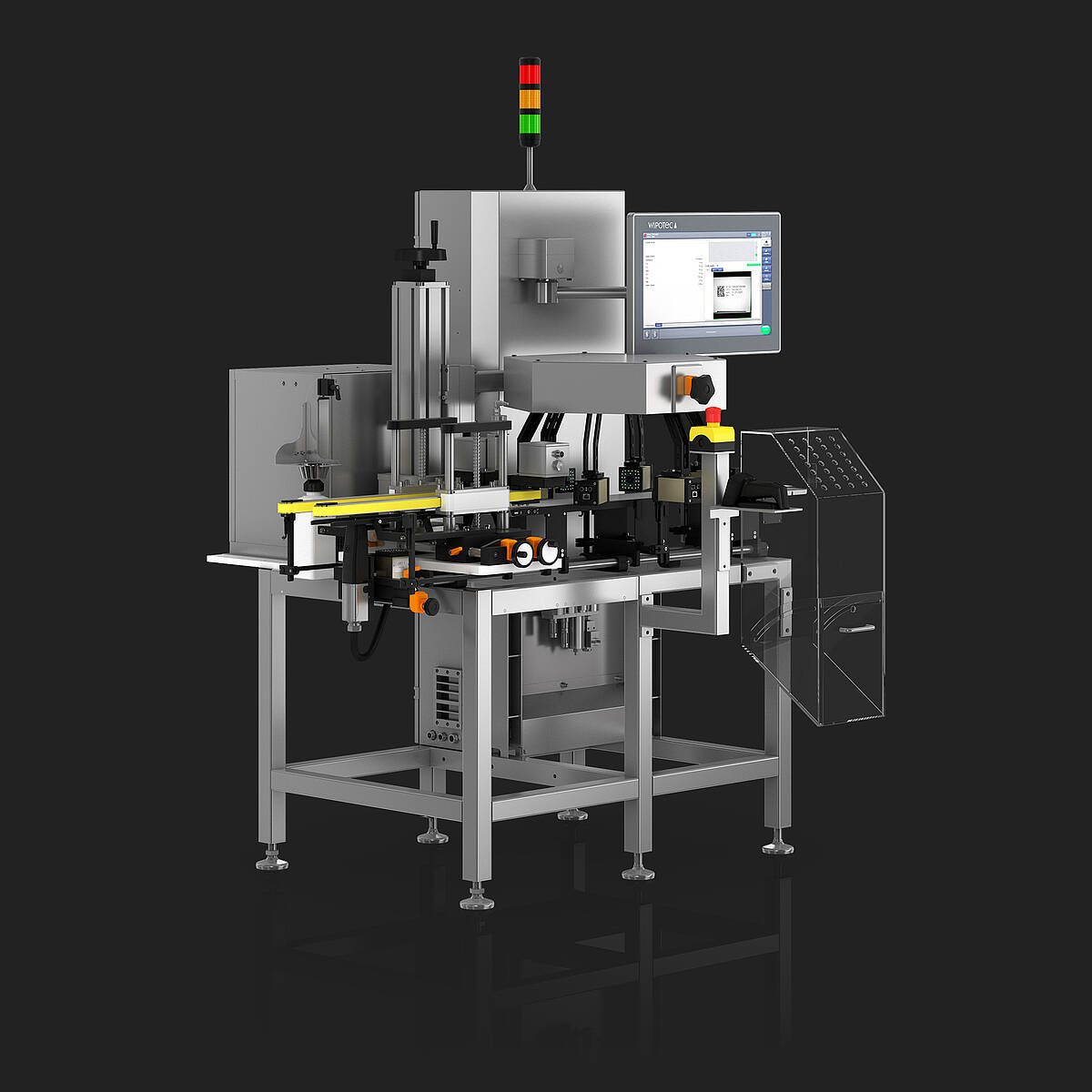 Serialization Pharma TQS-SP-Bottle left view