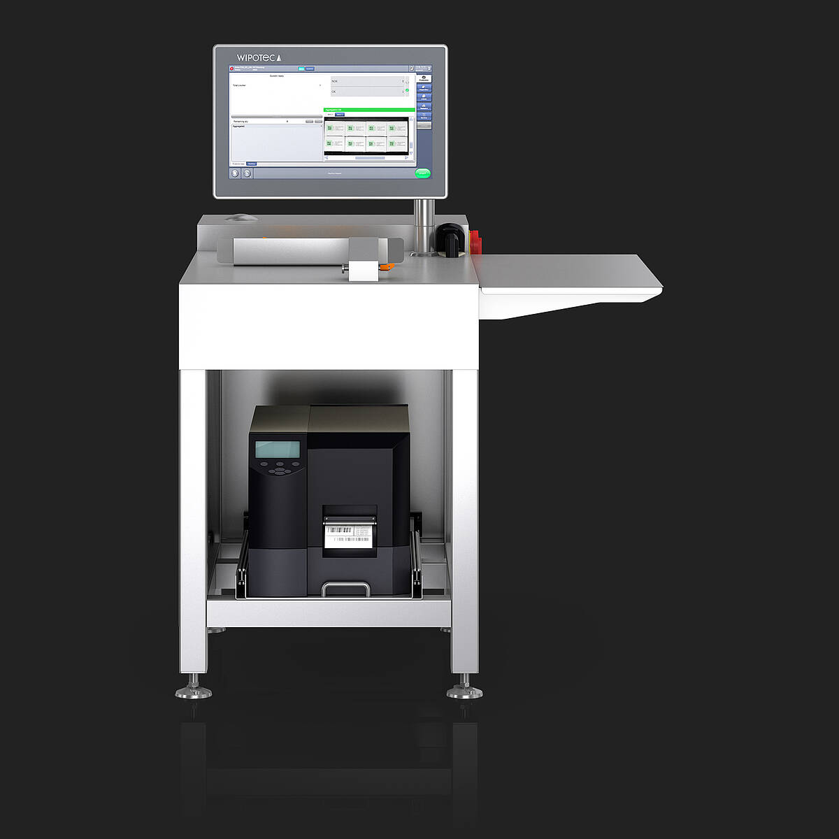 Serialization-Aggregation Pharma TQS-MP front view