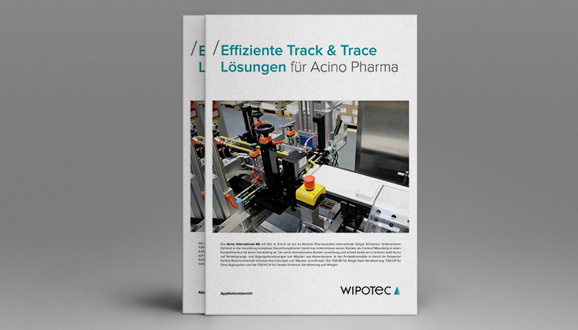 Effiziente Track & Trace Lösungen für Acino Pharma 