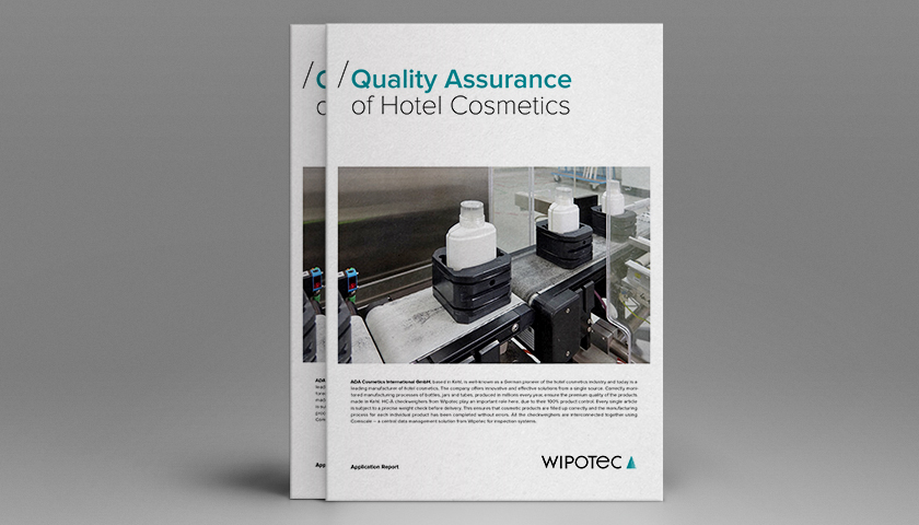 Quality Assurance of hotel cosmetics