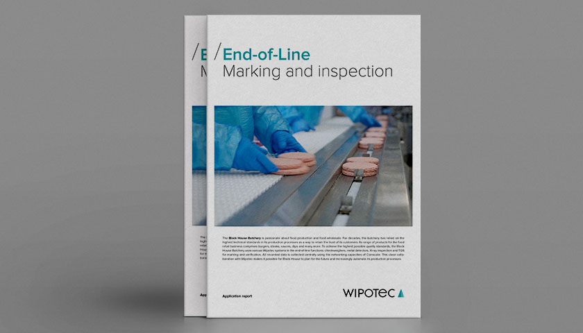 Application Report: End-of-line marking and inspection Block House