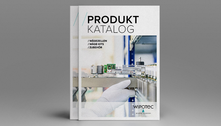 Produktkatalog: Wägezellen, Wägekits, Zubehör, Software