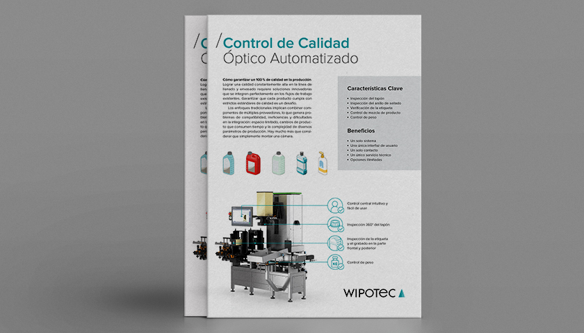 Control óptico de calidad automático