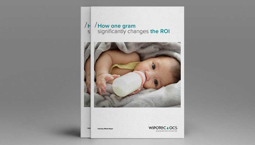Livre blanc : Calcul du RSI de votre trieuse pondérale pour la production d'aliments pour bébés 