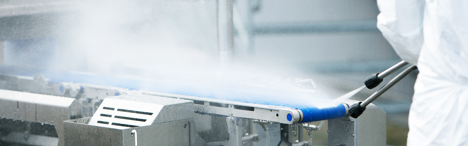 Checkweigher with highest hygiene requirements Checkweigher with highest hygiene requirements