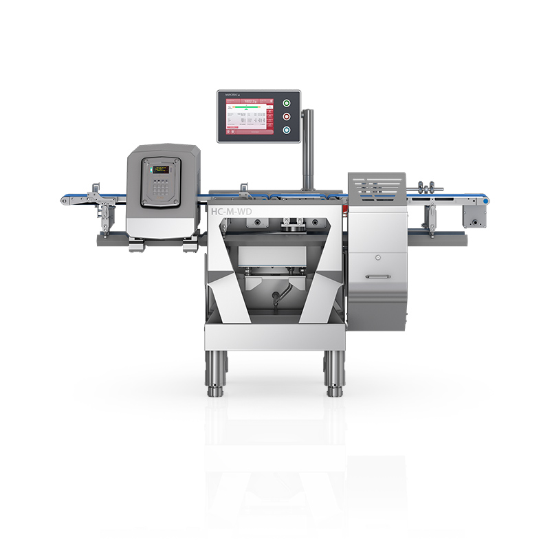 Kontrollwaage und Metalldetektor HC-M-WD-MDi Frontansicht