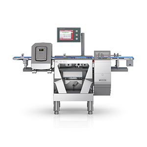 Checkweigher and metal detector HC-M-WD-MDi front view