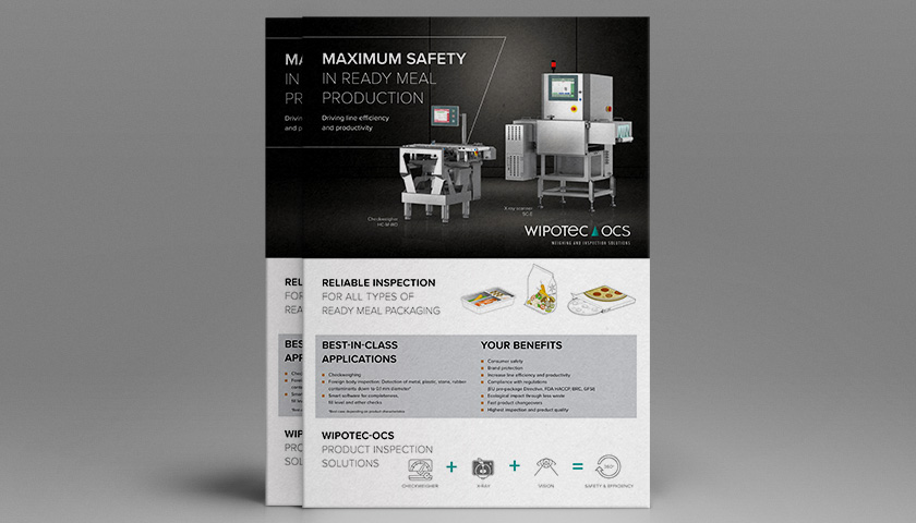 Maximum safety in the production of ready meals