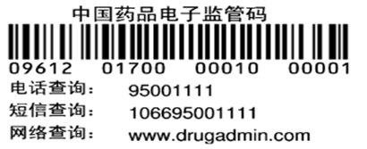 Medicine labelling in china