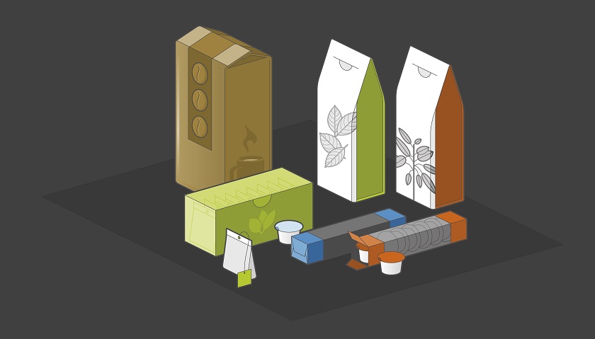 Coffee and tea packaging