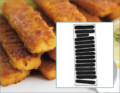 Completeness check on fish fingers