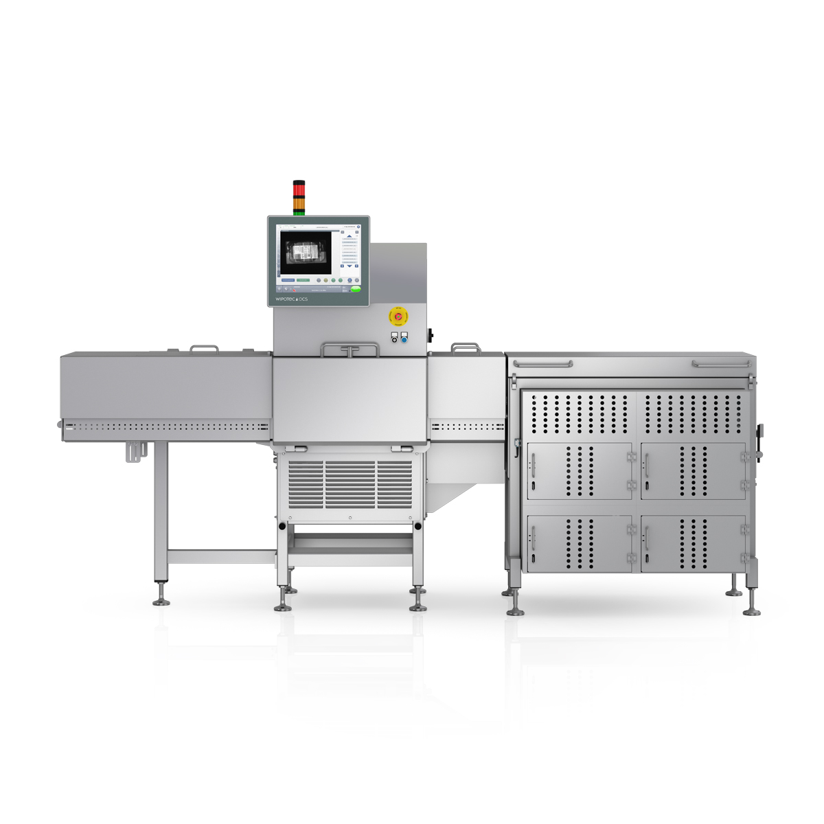 Checkweighing, X-ray and vision inspection SC-W-V front view