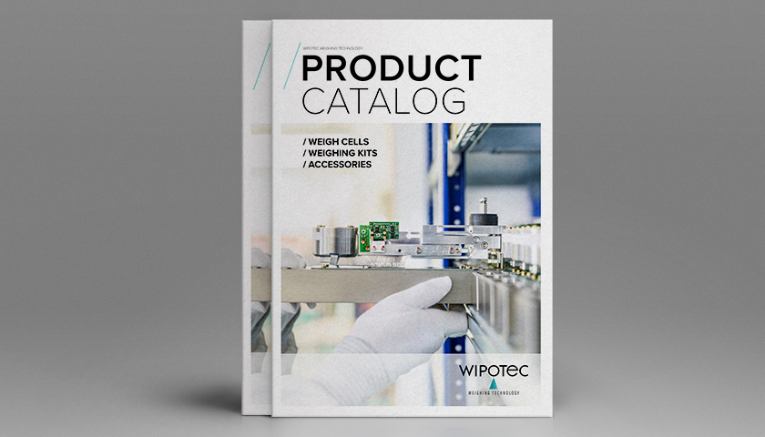 Product Catalog: Weigh Cells, weighing kits, accessories, software